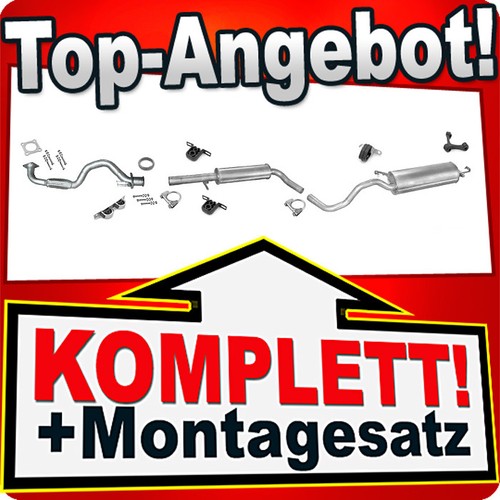 Auspuff für golf - auspuff, 4
