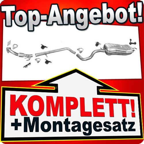 Auspuff für golf - für,
